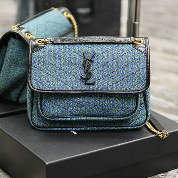 商品名称：イヴサンローラン Saint laurent YSL 025-YSL633151BNL 2023年最新入荷 ニキ ベビー フラップバッグ 斜め掛け ショルダーバッグ クロスボディバッグ