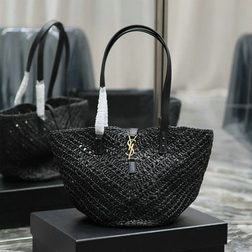 商品名称：イヴサンローラン Saint laurent YSL 025-YSL685618CBK 2023年最新入荷 PANIER バゲットバッグ トートバッグ ハンドバッグ 肩掛け ショルダーバッグ
