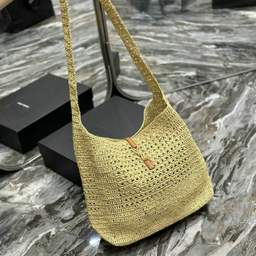 商品名称：イヴサンローラン Saint laurent YSL 025-YSL690941CXS 2023年最新入荷 ラフィア トートバッグ トップハンドルバッグ ハンドバッグ レディースかばん