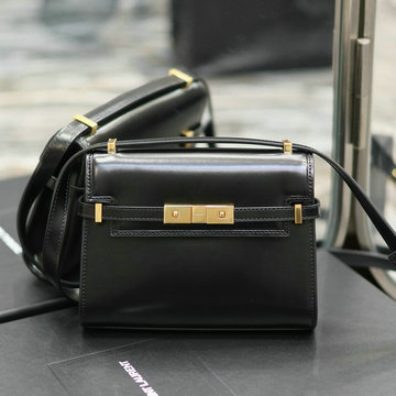 イヴサンローラン Saint laurent YSL 025-YSL727766BK 2023年最新入荷 マンハッタン ミニ クロスボディバッグ 斜め掛け ショルダーバッグ