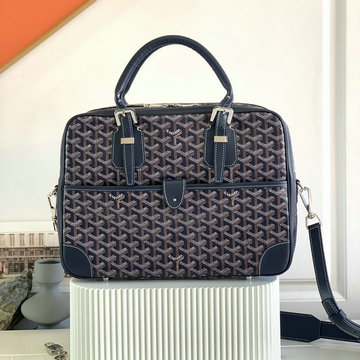 ゴヤール GOYARD BX-GY8028BL 2023年最新入荷 ブリーフケース アンバサード ビジネスバッグ トートバッグ ハンドバッグ 2way ショルダーバッグ