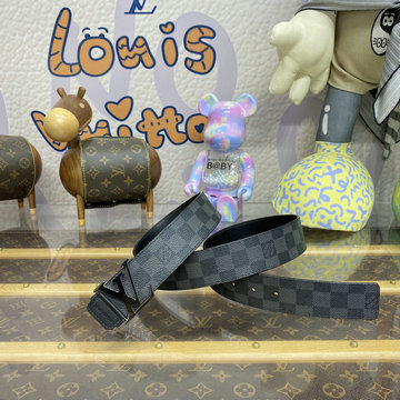 ルイヴィトン LOUISVUITTON 057-M0213B 2023年最新入荷 サンチュール LVイニシャル 40MM リバーシブル ベルト メンズ用 カーフレザー