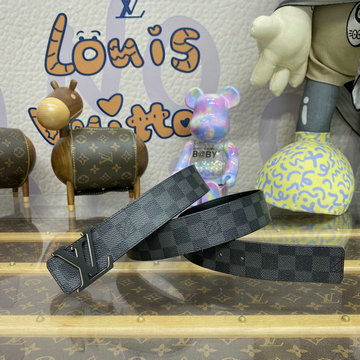 ルイヴィトン LOUISVUITTON 057-M0213K 2023年最新入荷 サンチュール LVイニシャル 40MM リバーシブル ベルト メンズ用 カーフレザー