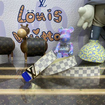 ルイヴィトン LOUISVUITTON 057-M0569L 2023年最新入荷 サンチュール LVイニシャル 40MM リバーシブル ベルト メンズ用 カーフレザー