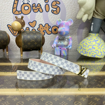 ルイヴィトン LOUISVUITTON 057-M0571U 2023年最新入荷 サンチュール LVイニシャル 30MM リバーシブル ベルト ウィメンズ ベルト カーフレザー