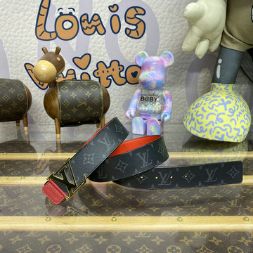 ルイヴィトン LOUISVUITTON 057-M0601 2023年最新入荷 サンチュール LVイニシャル 40MM リバーシブル ベルト メンズ ベルト カーフレザー