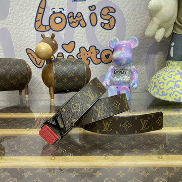 ルイヴィトン LOUISVUITTON 057-M0613R 2023年最新入荷 サンチュール LVイニシャル 40MM リバーシブル ベルト メンズ ベルト カーフレザー