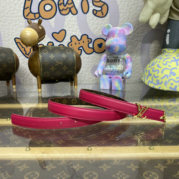 ルイヴィトン LOUISVUITTON 057-M8283V 2023年最新入荷 プリティー LV 20MM リバーシブル ベルト ウィメンズ アクセサリー レディース用 カーフレザー