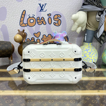 商品名称：ルイヴィトン LOUISVUITTON 057-M21950 2023年最新入荷 Future Trunk トランク トップハンドルバッグ トートバッグ 2way ショルダーバッグ スクエアバッグ