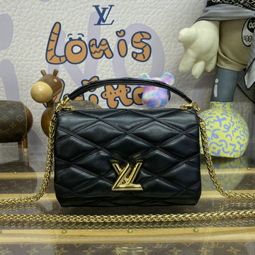 ルイヴィトン LOUISVUITTON 057-M22891 2023年最新入荷 GO-14 MM トップハンドルバッグ フラップバッグ 斜め掛け ショルダーバッグ クロスボディバッグ