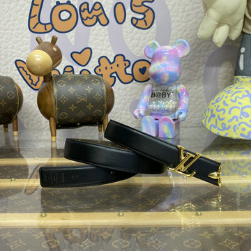 ルイヴィトン LOUISVUITTON 057-M0699W  2023年最新入荷 プリティー LV 30MM リバーシブル ベルト ウィメンズ アクセサリー レディース用 カーフレザー