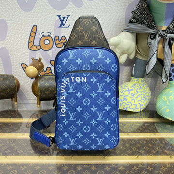 ルイヴィトン LOUISVUITTON 057-M23782 2023年最新入荷 アヴェニュー スリングバッグ ウェストバッグ ベルトバッグ チェストバッグ モノグラムキャンパス