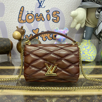 ルイヴィトン LOUISVUITTON 057-M23601 2023年最新入荷 GO-14 MM トップハンドルバッグ フラップバッグ 斜め掛け ショルダーバッグ