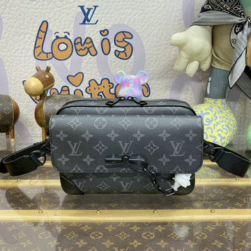 ルイヴィトン LOUISVUITTON 057-M46795 2023年最新入荷 スティーマー メッセンジャーバッグ フラップバッグ 斜め掛け ショルダーバッグ