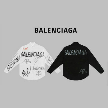 商品名称：バレンシアガ BALENCIAGA MS-CCBA23003 2023年秋冬最新入荷 ブラウス シャツ ロングスリーブ ワイシャツ 長袖 ボタンクロージャー トップス