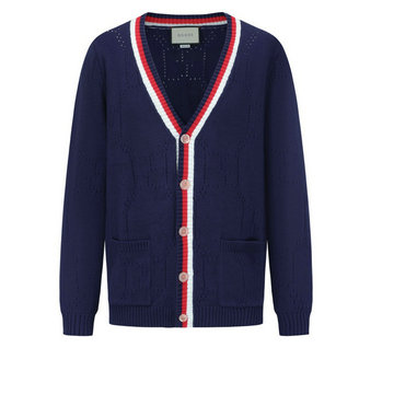 商品名称：グッチ GUCCI MS-MYGG230042023年秋冬最新入荷 カーディガン ロングスリーブ セーター ボタン クロージャー ウールニット Vネック ボタン開閉式 カジュアル トップスコート