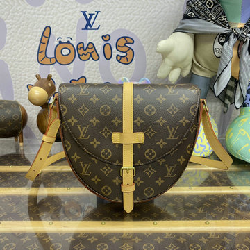 ルイヴィトン LOUISVUITTON 057-M51232 2023年最新入荷 シャンティイ 斜め掛け ショルダーバッグ クロスボディバッグ
