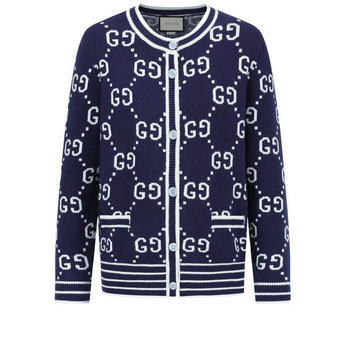 商品名称：グッチ GUCCI MS-MYGG230052023年秋冬最新入荷 カーディガン ロングスリーブ セーター ボタン クロージャー ウールニット Vネック ボタン開閉式