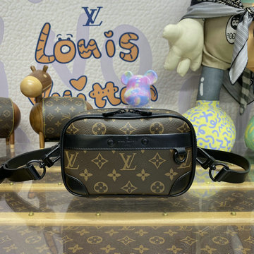 ルイヴィトン LOUISVUITTON 057-M82542L 2023年最新入荷 ナノ アルファ ウェアラブル ウォレット 斜め掛け ショルダーバッグ クロスボディバッグ