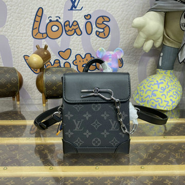 ルイヴィトン LOUISVUITTON 057-M82774 2023年最新入荷 ナノ スチーマー スマートフォンケース 斜め掛け ショルダーバッグ クロスボディバッグバッグ