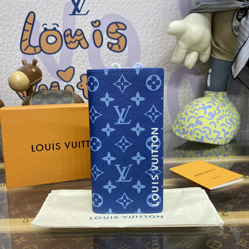 商品名称：ルイヴィトン LOUISVUITTON 057-M82790L 2023年最新入荷 ポルトフォイユ ブラザ 二つ折り長財布 ロングウォレット カードケース 札入れ