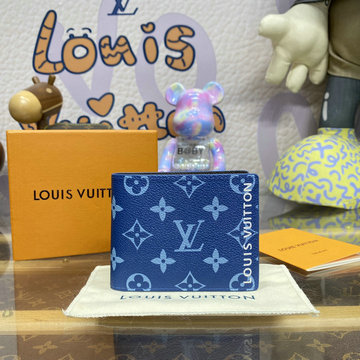 ルイヴィトン LOUISVUITTON 057-M82798 2023年最新入荷 ポルトフォイユ スレンダー 二つ折り短財布 ショートウォレット 札入れ カードポケット