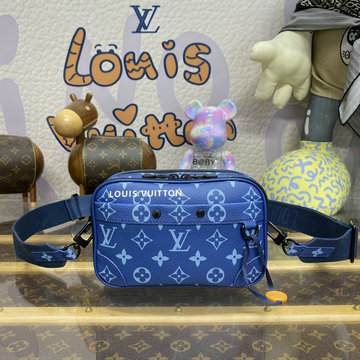 ルイヴィトン LOUISVUITTON 057-M82801 2023年最新入荷 ナノ アルファ ウェアラブル ウォレット 斜め掛け ショルダーバッグ クロスボディバッグ