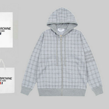 商品名称：トム ブラウン Thom Browne MS-TZTB23003H 2023年秋冬最新入荷 上下セットアップ スポーツジャージ ロングスリーブ ジャケット ロングパンツ ジョッキングウェア
