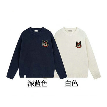 モンクレール MONCLER MS-MYMC23007 2023年秋冬最新入荷 ロングスリーブ セーター クルーネック ウールニット 長袖 カジュアル ニットウェア トップス 暖かい