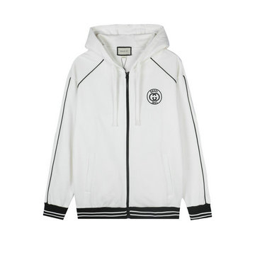 商品名称：グッチ GUCCI MS-WTGG23004 2023年秋冬最新入荷 ロングスリーブ ジャケット フーディー スウェット ファスナー開閉式 パーカ トップスコート 長袖 アウターコート