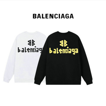 バレンシアガ BALENCIAGA MS-WYBA23006 2023年秋冬最新入荷 スウェットシャツ ロングスリーブ トップス 長袖 クルーネック カジュアル 男女兼用