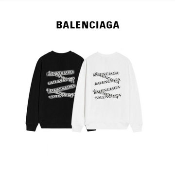 バレンシアガ BALENCIAGA MS-WYBA23007 2023年秋冬最新入荷 スウェットシャツ ロングスリーブ トップス 長袖 クルーネック カジュアル 男女兼用