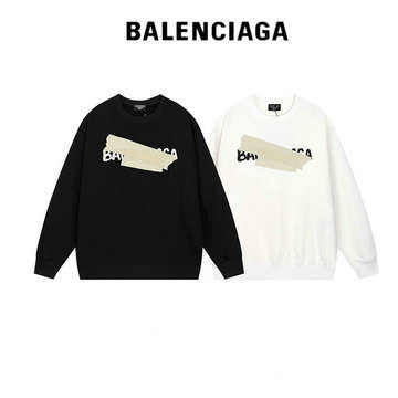 バレンシアガ BALENCIAGA  MS-WYBA23012 2023年秋冬最新入荷 スウェットシャツ ロングスリーブ トップス 長袖 クルーネック カジュアル 男女兼用