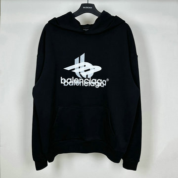 商品名称：バレンシアガ BALENCIAGA MS-WYBA23014 2023年秋冬最新入荷 パーカー フーディー スウェットシャツ ロングスリーブ トップス 長袖 クルーネック カジュアル 男女兼用