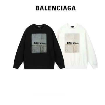 バレンシアガ BALENCIAGA MS-WYBA23017 2023年秋冬最新入荷 スウェットシャツ ロングスリーブ トップス 長袖 クルーネック カジュアル 男女兼用