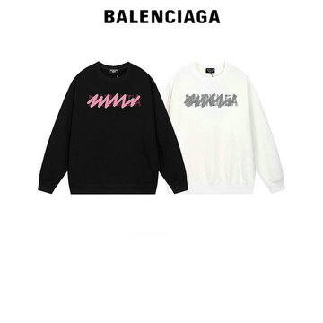 バレンシアガ BALENCIAGA MS-WYBA230182023年秋冬最新入荷 スウェットシャツ ロングスリーブ トップス 長袖 クルーネック カジュアル 男女兼用