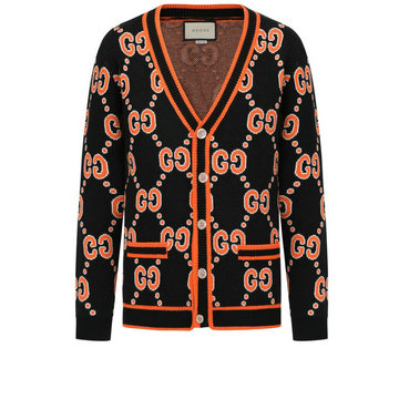 商品名称：グッチ GUCCI MS-MYGG230122023年秋冬最新入荷 カーディガン ロングスリーブ セーター ボタン クロージャー ウールニット Vネック ボタン開閉式