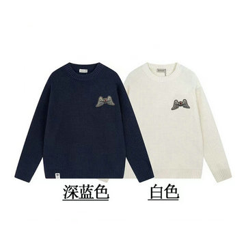 モンクレール MONCLER MS-MYMC230022023年秋冬最新入荷 ロングスリーブ セーター クルーネック ウールニット 長袖 カジュアル ニットウェア トップス