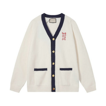 商品名称：グッチ GUCCI MS-MYGG230092023年秋冬最新入荷 カーディガン ロングスリーブ セーター ボタン クロージャー ウールニット Vネック ボタン開閉式