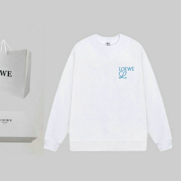 ロエベ LOEWE MS-WYLE23006 2023年秋冬最新入荷 スウェットシャツ ロングスリーブ トップス 長袖 クルーネック カジュアル 男女兼用