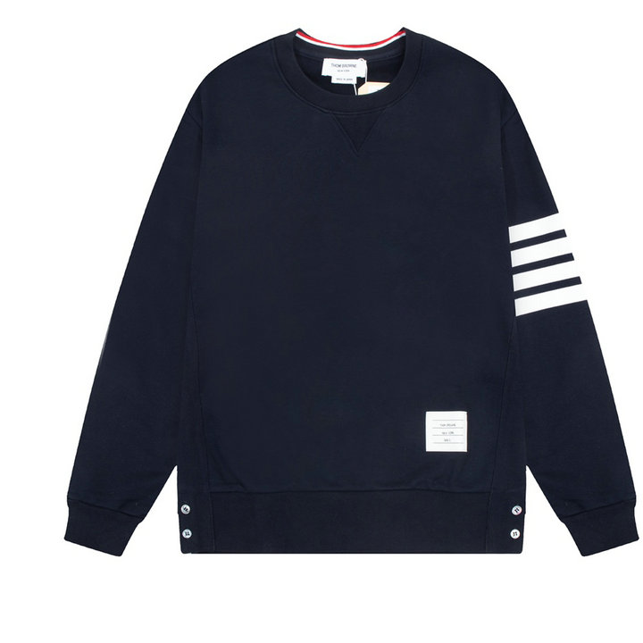 商品名称：トム ブラウン Thom Browne MS-WYTB23003 2023年秋冬最新入荷 スウェットシャツ ロングスリーブ トップス 長袖 クルーネック カジュアル 男女兼用