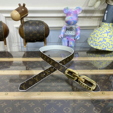 ルイヴィトン LOUISVUITTON 057-M0709Y 2023年最新入荷 ベルト LV エッジ 25MM リバーシブル ウィメンズベルト レディース ウェストベルト カーフレザー