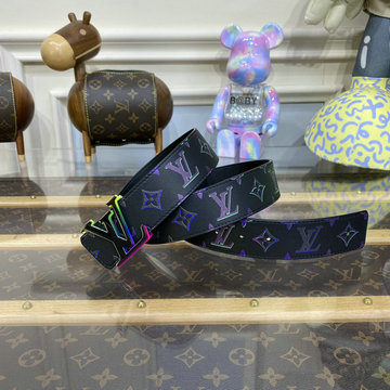 ルイヴィトン LOUISVUITTON 057-M0727S 2023年最新入荷 ベルト LV ライン 40MM リバーシブル メンズベルト ウェストベルト カーフレザー