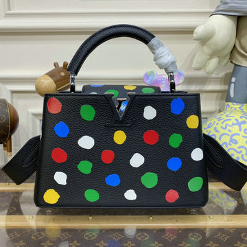 商品名称：ルイヴィトン LOUISVUITTON 057-M21663Z 2023年最新入荷 LV x YK カプシーヌ BB トップハンドルバッグ トートバッグ 2way ショルダーバッグ