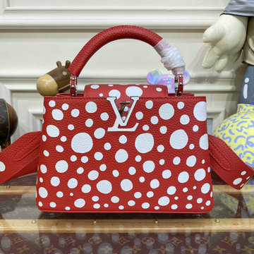 ルイヴィトン LOUISVUITTON 057-M21692Z 2023年最新入荷 LV x YK カプシーヌ BB トップハンドルバッグ トートバッグ 2way ショルダーバッグ