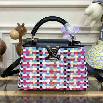 ルイヴィトン LOUISVUITTON 057-M22270 2023年最新入荷 LV x YK カプシーヌ BB トップハンドルバッグ トートバッグ 2way ショルダーバッグ