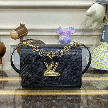 ルイヴィトン LOUISVUITTON 057-M22774 2023年最新入荷 ツイスト MM 斜め掛け ショルダーバッグ クロスボディバッグ ウィメンズバッグ エピレザー