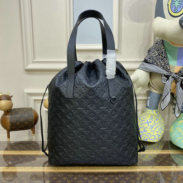 ルイヴィトン LOUISVUITTON 057-M46554 2023年最新入荷 ヘルメットバッグ バゲットバッグ ドローストリングバッグ トートバッグ ハンドバッグ