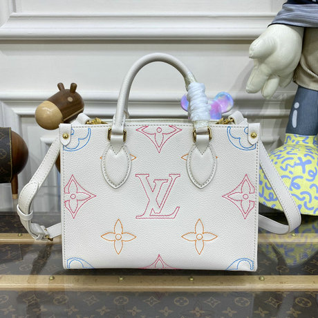 商品名称：ルイヴィトン LOUISVUITTON 057-M46629 2023年最新入荷 オンザゴー PM ハンドバッグ トートバッグ ママバッグ ショッピングバッグ ウィメンズかばん