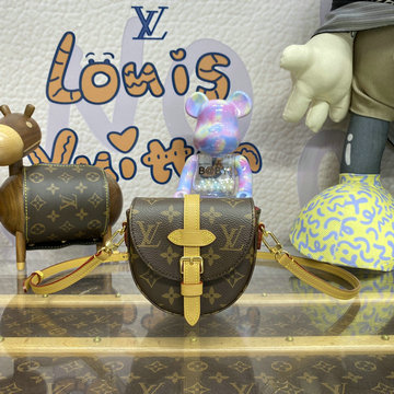 商品名称：ルイヴィトン LOUISVUITTON 057-M46643 2023年最新入荷 ミクロ シャンティイ 斜め掛け ショルダーバッグ クロスボディバッグ モノグラムキャンパス